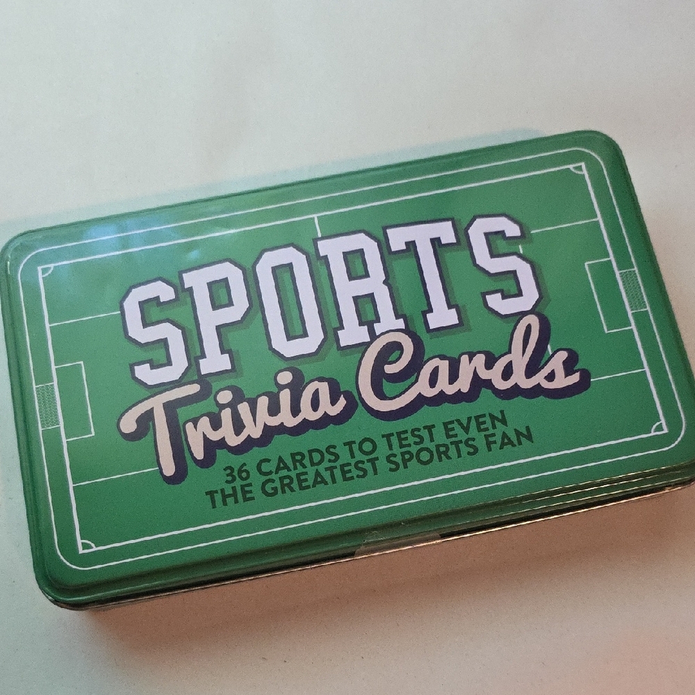 Sports Trivia Card Set